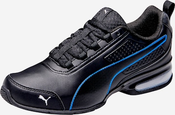 PUMA Athletic Shoes in Black: front