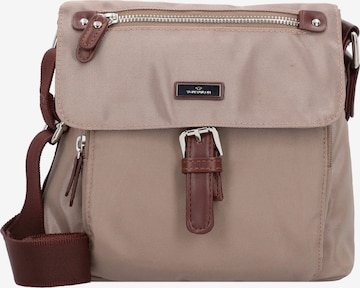 TOM TAILOR Crossbody Bag 'Rina' in Grey: front