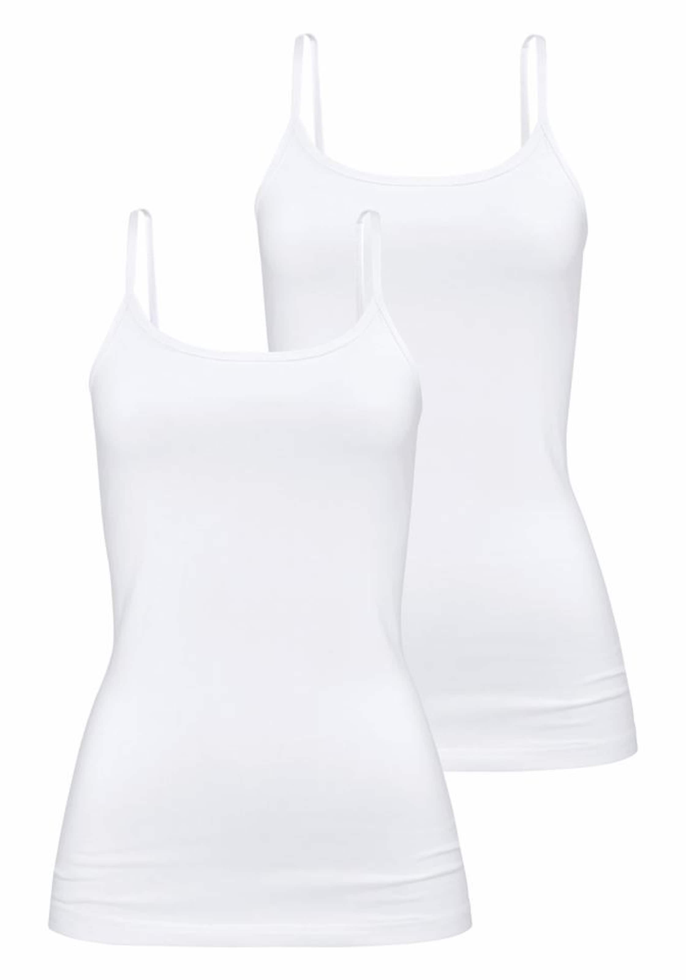 Maillot de corps H.I.S en blanc : devant
