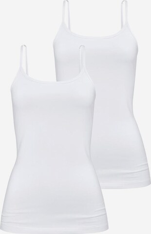 H.I.S Undershirt in White: front