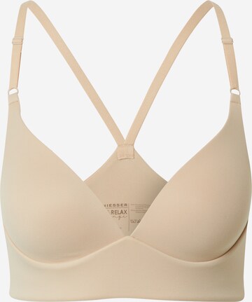 SCHIESSER Regular Bra in Beige: front