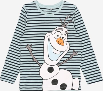 T-Shirt 'Olaf' NAME IT en bleu : devant