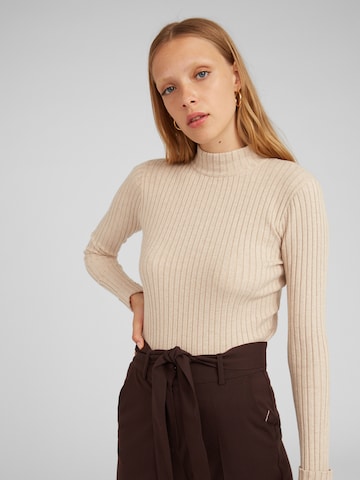 EDITED Pullover 'Jannice' in Beige