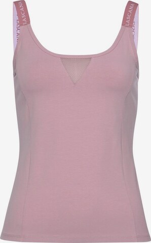 LASCANA ACTIVE Sports Top in Pink: front