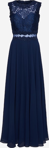 mascara Abendkleid in Blau: predná strana