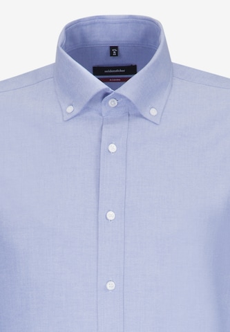 SEIDENSTICKER - Ajuste regular Camisa en azul