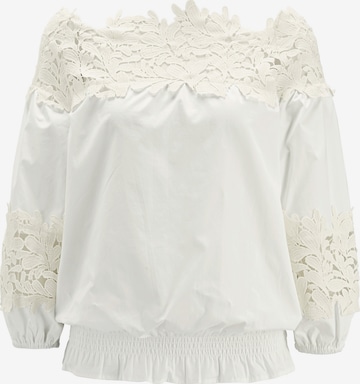 heine - Blusa em branco: frente