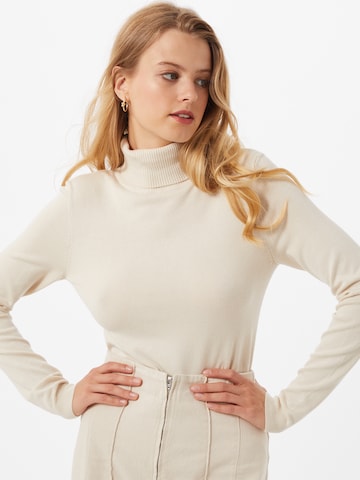 VERO MODA Trui 'VMGlory' in Beige: voorkant