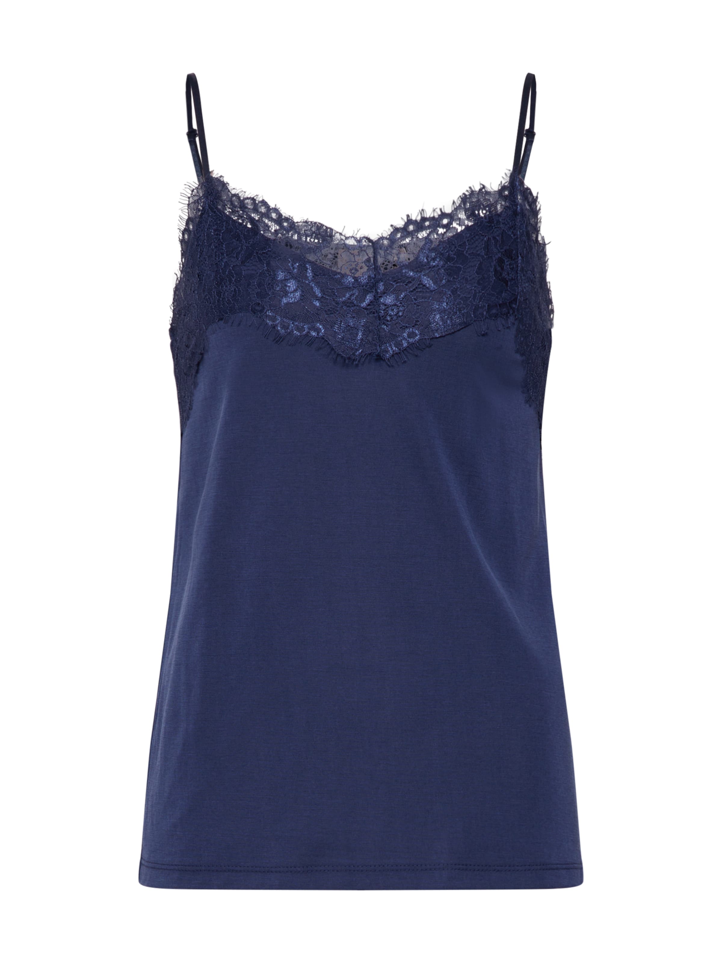 ICHI Top 'IHLike' in Blue: front