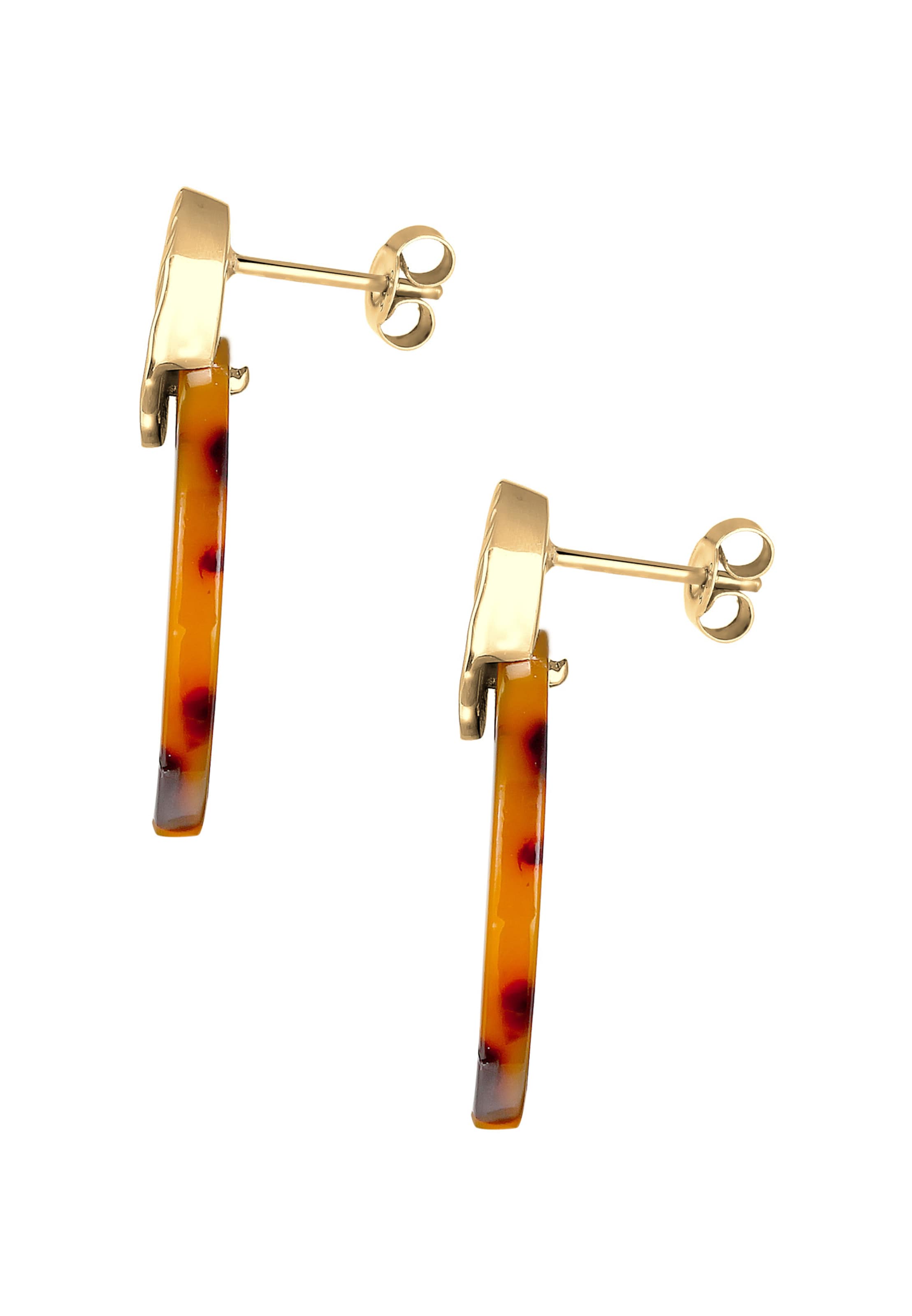 ELLI Øreringe 'Geo' i guld