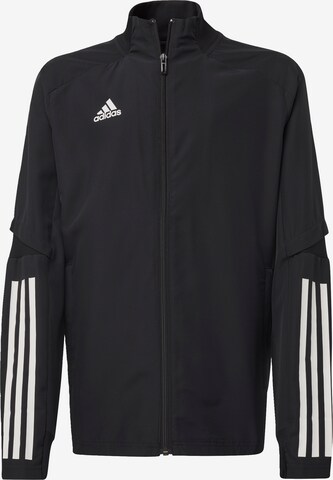 ADIDAS PERFORMANCE - Casaco deportivo 'Condivo 20' em preto: frente