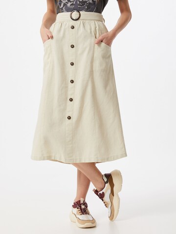 ONLY Skirt in Beige: front