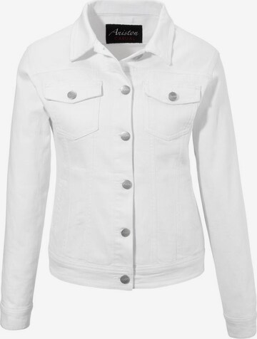 Aniston CASUAL Jeansjacke in Weiß: predná strana