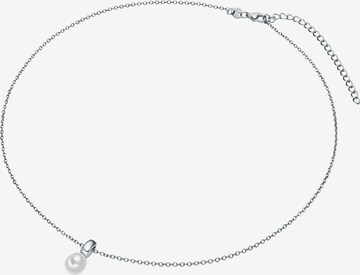 Valero Pearls Ketting in Zilver: voorkant