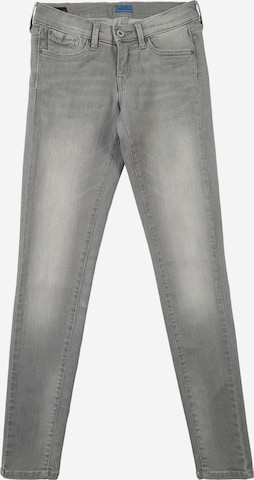 Coupe slim Jean 'PIXLETTE' Pepe Jeans en gris : devant