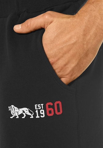LONSDALE Regular Trousers in Black