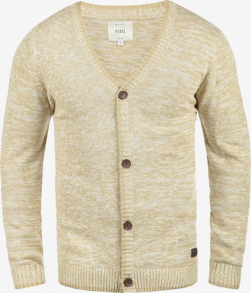 Redefined Rebel Gebreid vest 'Miles' in Beige: voorkant