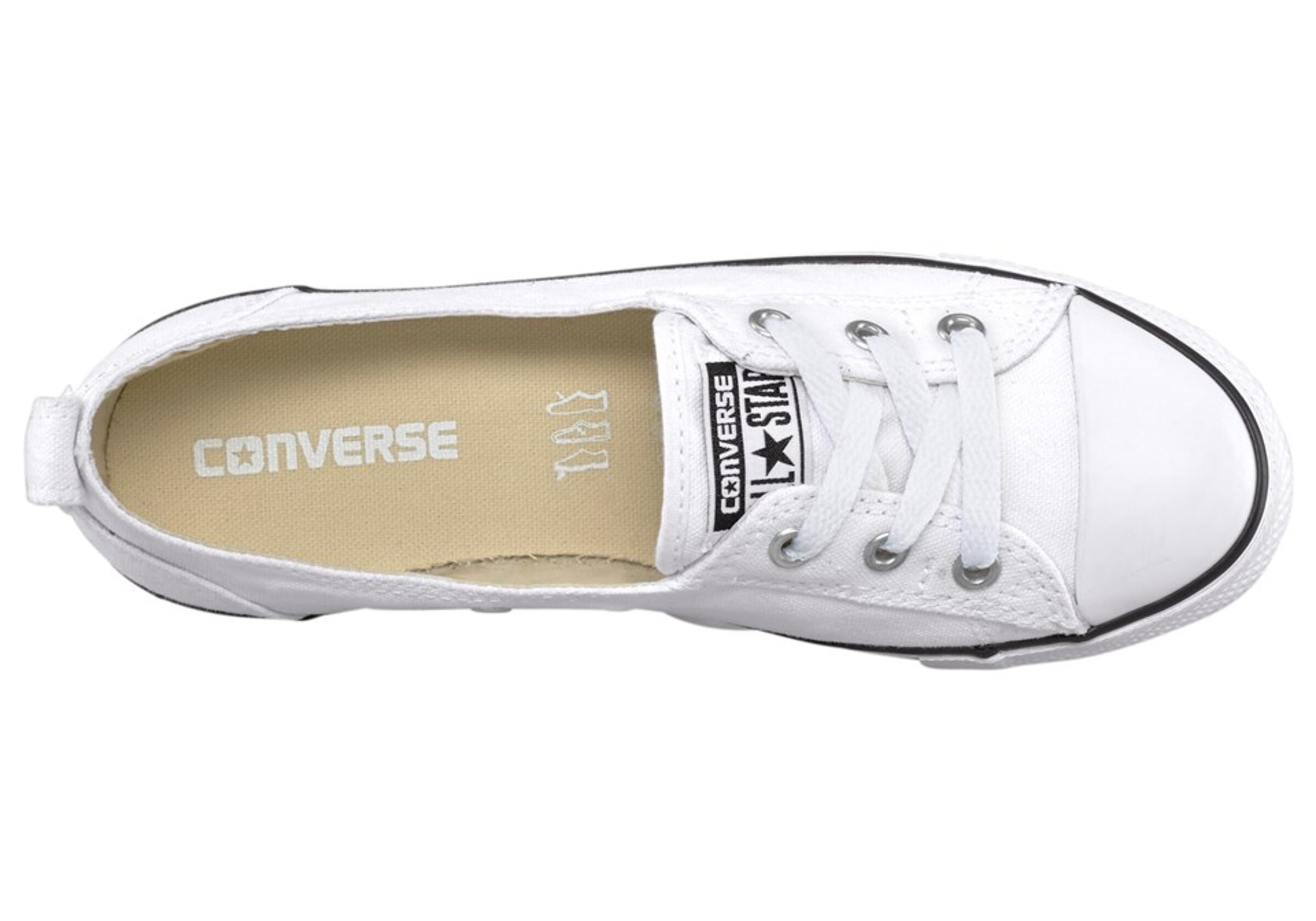 CONVERSE Platform trainers 'Chuck Taylor All Star' in White