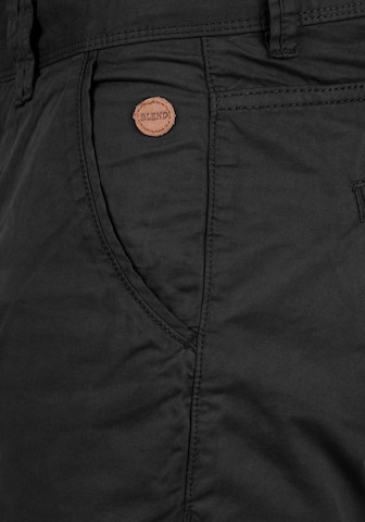 BLEND Regular Chino Pants 'Tromp' in Black