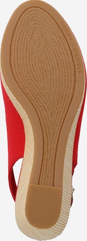 TOMMY HILFIGER Sandal 'Elba' i röd