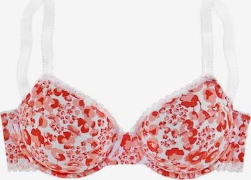 Invisible Soutien-gorge PETITE FLEUR en rouge