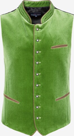 STOCKERPOINT Traditional Vest 'Ricardo' in Green: front