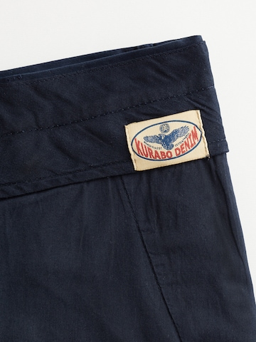 Slimfit Pantaloni eleganți 'Barna 5' de la MANGO MAN pe albastru