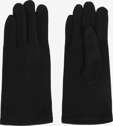 ABOUT YOU Full Finger Gloves in Black: front