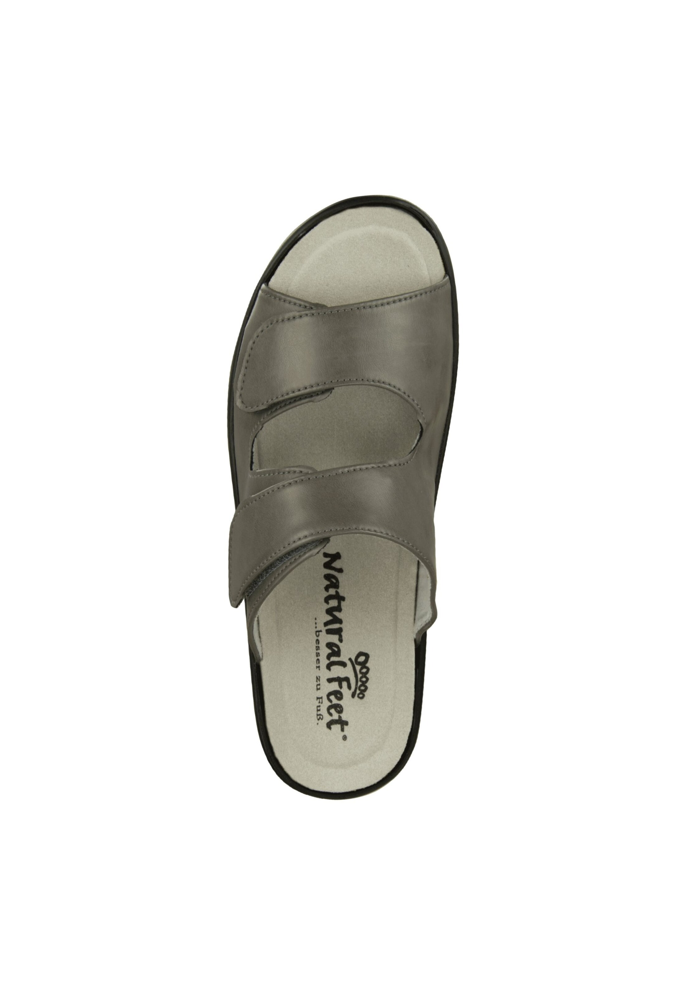 Natural Feet Pantolette 'Leonie' in Grau