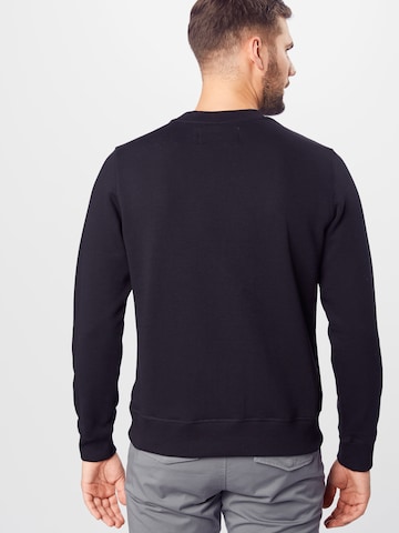 Felpa 'Essential' di Calvin Klein Jeans in nero: dietro