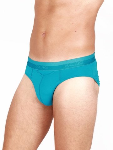 Slip 'HO1' HOM en bleu : devant