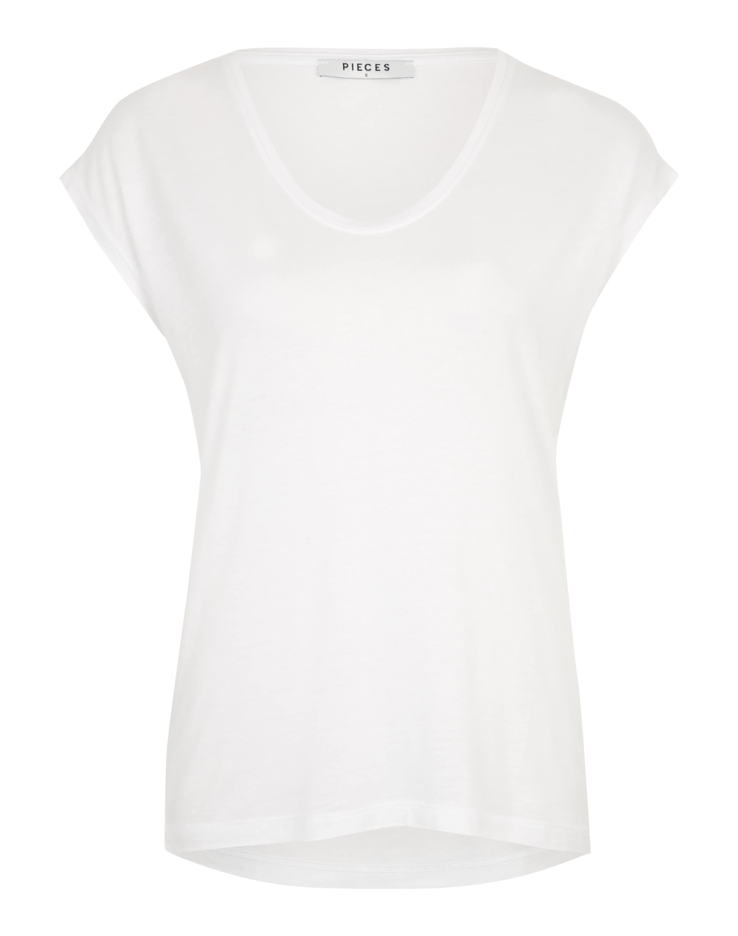 PIECES - Shirt 'Billo' in de kleur Wit