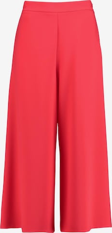 TAIFUN Wide leg Broek in Rood: voorkant