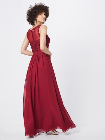 mascaraVečernja haljina 'LACE' - crvena boja