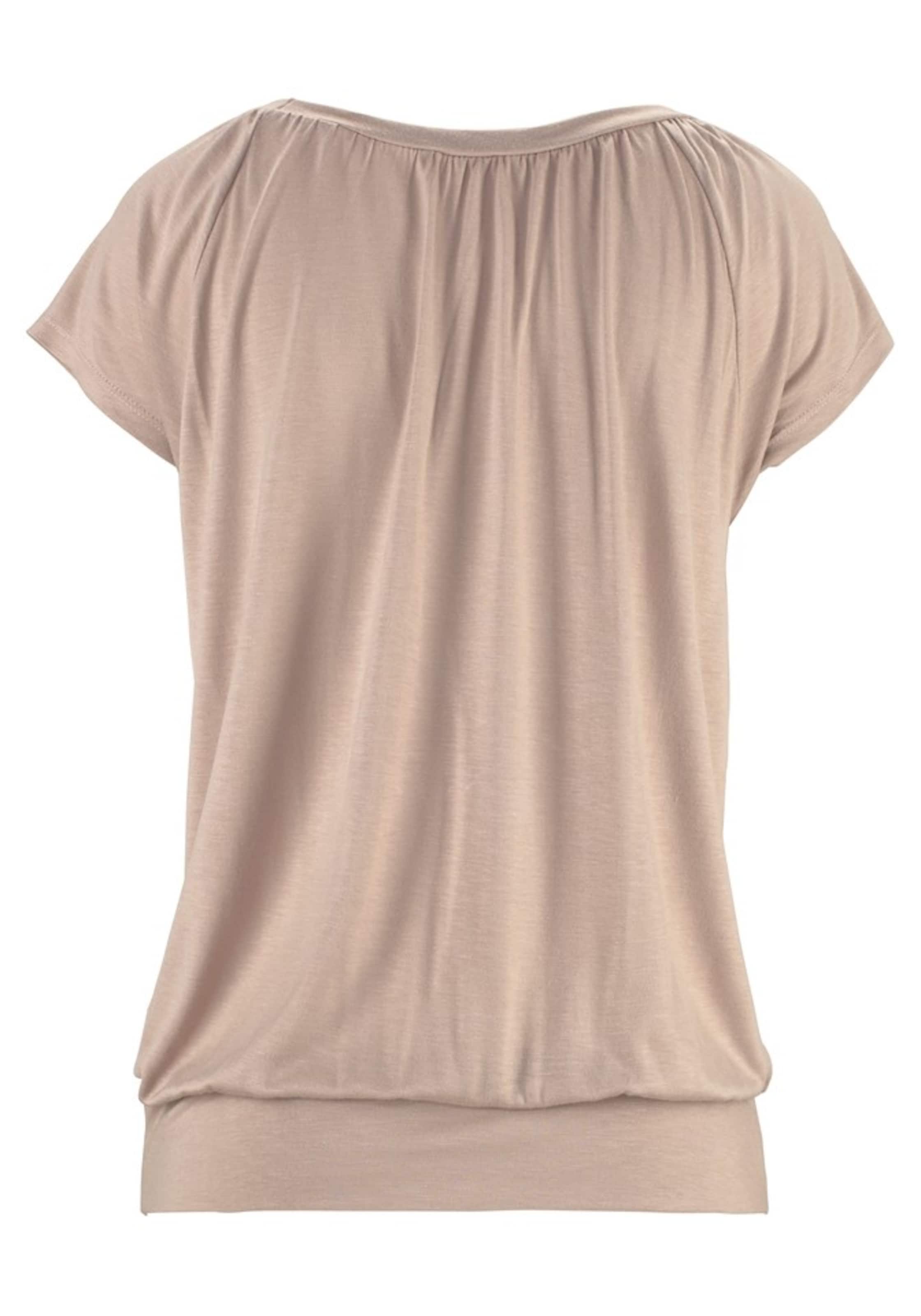 LASCANA - Camiseta en beige