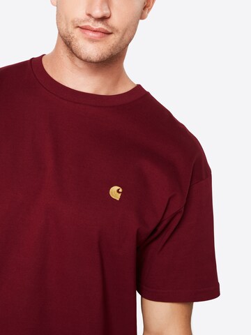 Carhartt WIP - Camiseta 'Chase' en rojo
