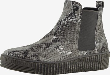 GABOR Chelsea boots in Grijs: voorkant