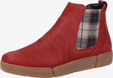 ARA Chelsea Boots in Red: front