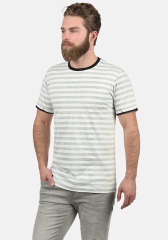 INDICODE JEANS Rundhalsshirt 'Reni' in Grau: predná strana