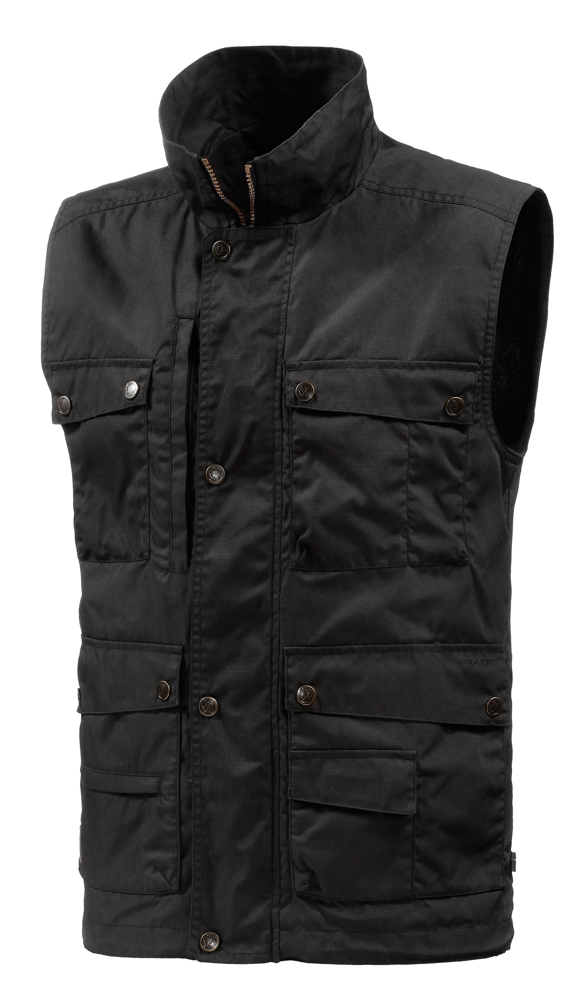 Fjällräven Sports Vest 'Reporter Lite' in Black: front