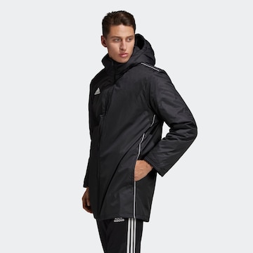 ADIDAS SPORTSWEAR Athletic Jacket 'Core 18' in Black