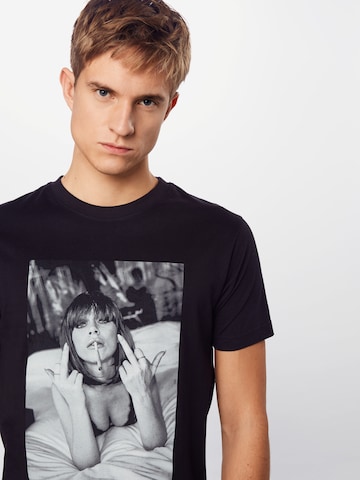 MT Men Shirt 'Fuck It 2.0' in Black