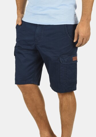 BLEND Regular Cargo trousers 'Crixus' in Blue: front