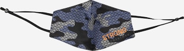 Foulard 'Camouflage' di DELICATELOVE in nero: frontale