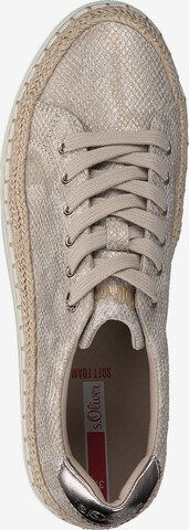 s.Oliver Sneaker in Beige