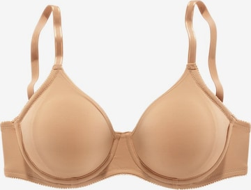 T-shirt Reggiseno di LASCANA in beige: frontale