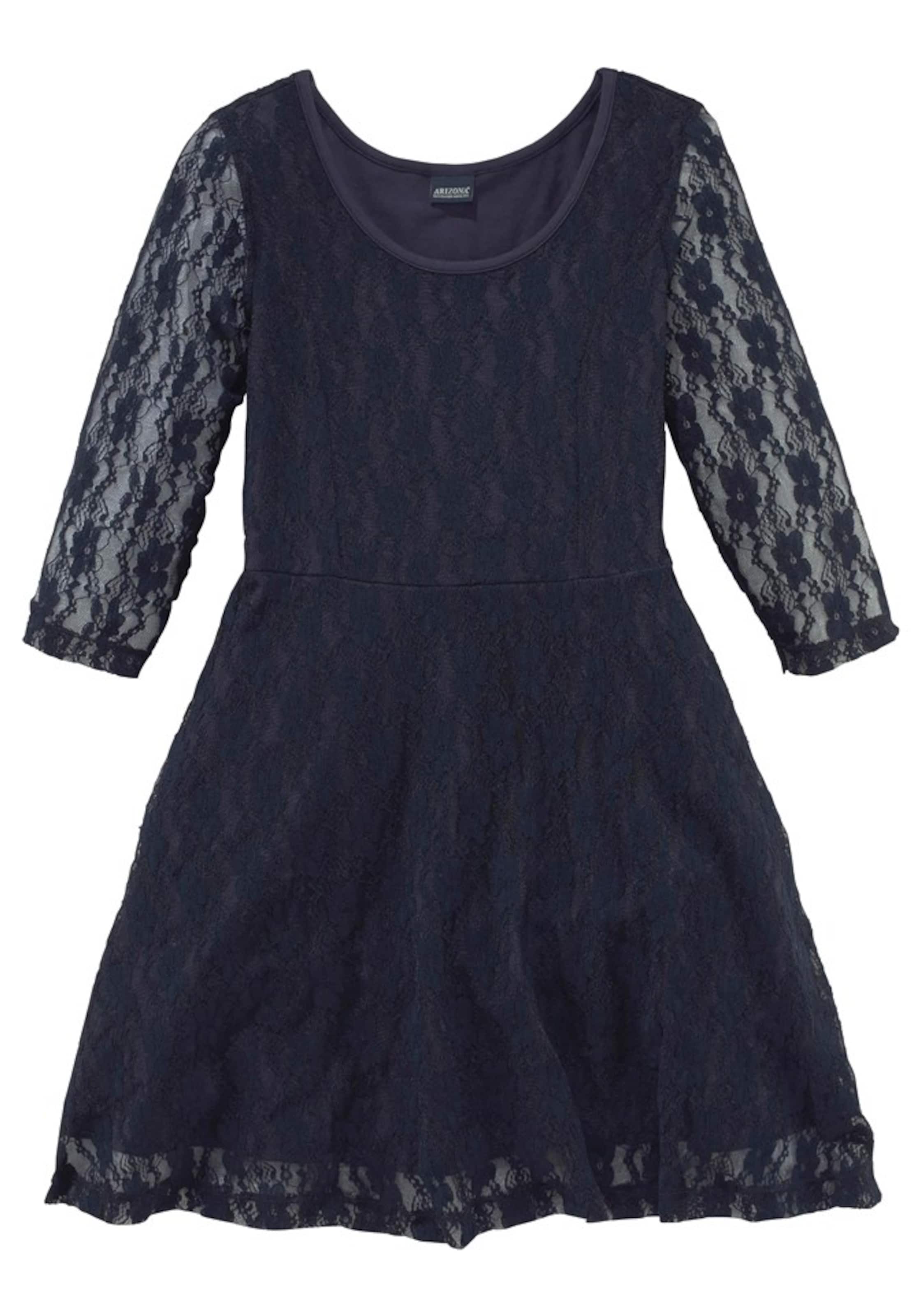 ARIZONA Mädchen Kleid in Blau: Vorderseite