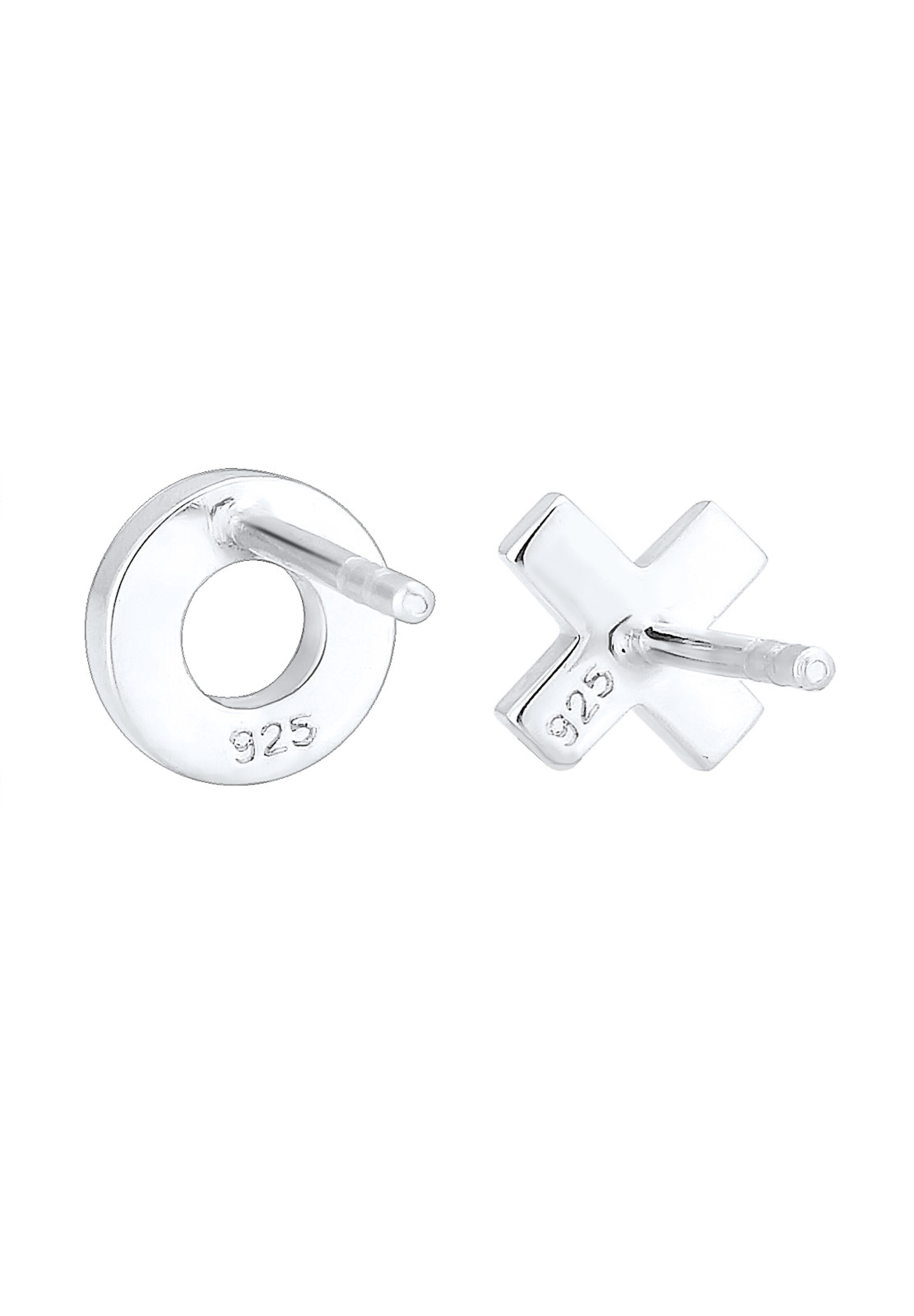 Boucles d'oreilles 'Buchstabe' ELLI en argent