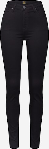 Lee Skinny Jeans 'IVY' in Black: front