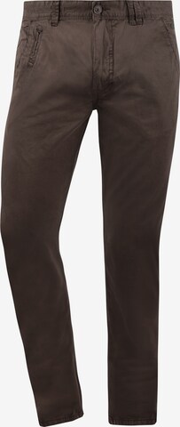 BLEND Regular Chino Pants 'Tromp' in Brown: front